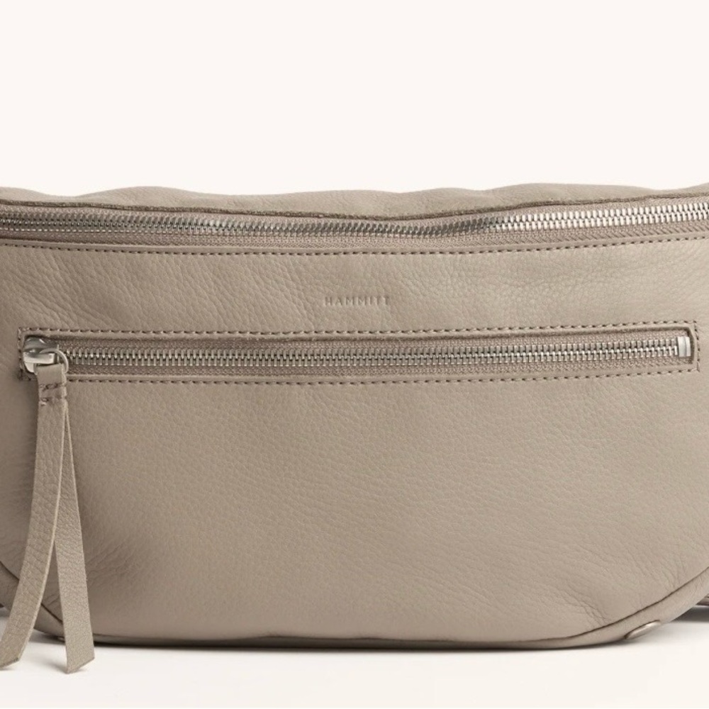 Hammitt Large Charles Crossbody Bag in Pewter